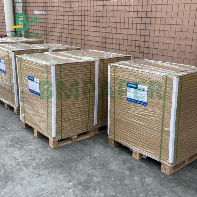  325gsm 350gsm White Food Board For Frozen Food Packaging 37" x 25" حجیم بالا