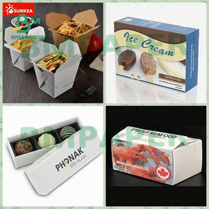 حجیم بالا Food Grade Board One Side Coated Eco - Friendly 325gsm