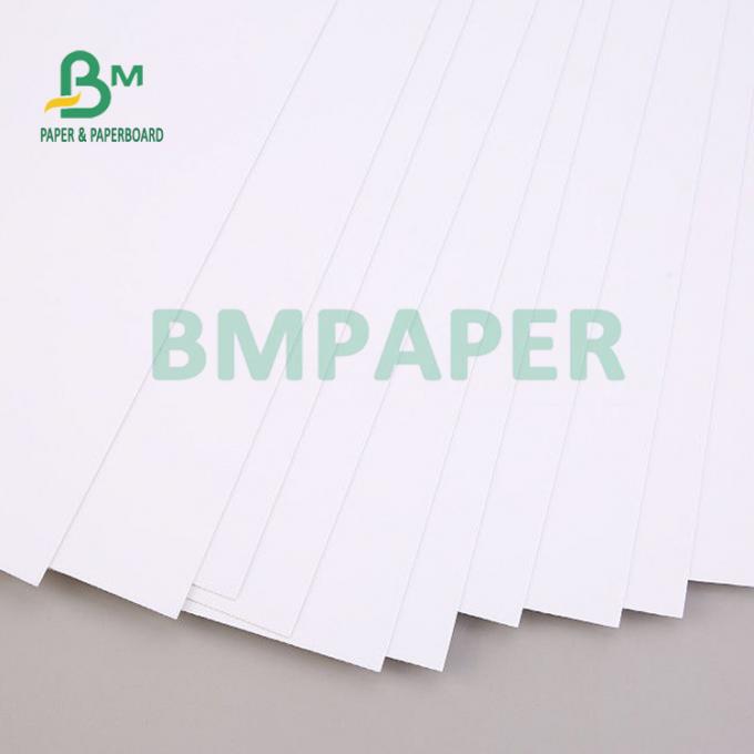14PT 16PT Bleached White C1S FBB Card Board For کسب و کار Card 700 x 1020mm