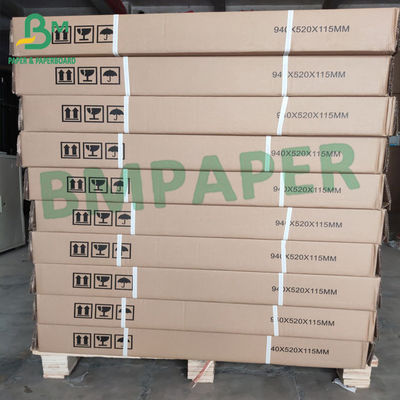 رول کاغذ پلاتر آبی تک طرفه 24 اینچی 36 اینچی برای پلاتر CAD