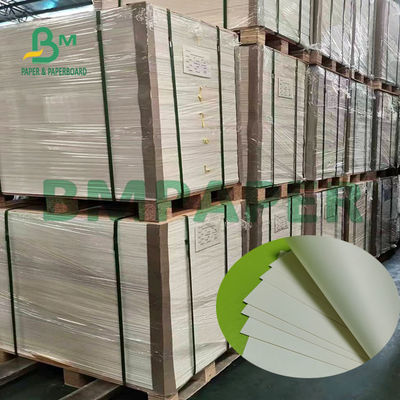 تخته کاغذ استوک جام سفید طبیعی 180 گرمی سطح صاف با پوشش پلی اتیلن یک طرفه