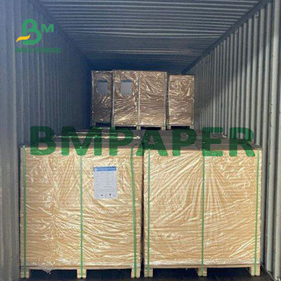 کاغذ براق ابریشم هنری C2S سفید، کاغذ متنی 100 پوندی برای برچسب های پوشاک