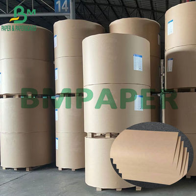 70 گرم 80 گرم کاغذ کرافت گونی قابل گسترش رنگ قهوه ای سفید نشده برای صنعت
