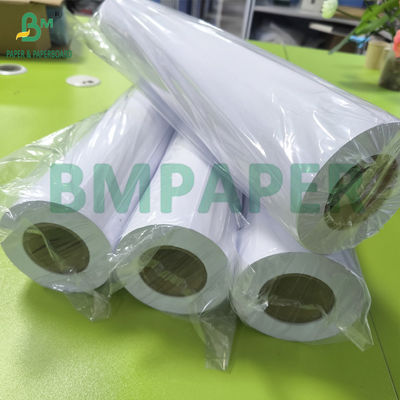 24 × 150 CAD کاغذ رول، 20 پوند سند کاغذ 2&quot; هسته CAD جوهر پرینت