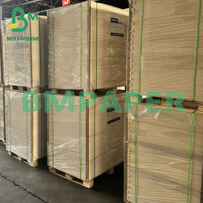 80g بسته بندی کاغذ کرافت کاغذ طبیعی بروان تابلو بسته بندی مقاوم در آب