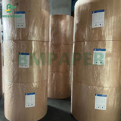 120gm تماس با مواد غذایی تایید شده سفید سفید کاغذ کرافت رول عرض سفارشی
