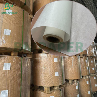 40gm ضد چسبندگی ضد چرب سفید شده سیلیکون پوشش داده شده کاغذ برای نان پختن