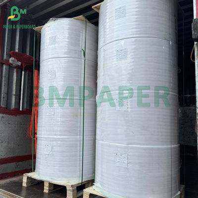 48gsm 55gsm رول کاغذ حرارتی برای چاپگر POS 480mm x 12000m مقاوم به گرما