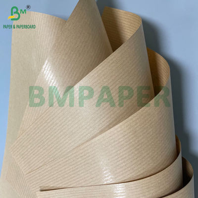 40GSM 50GSM 60GSM رول های کاغذ کرافت قهوه ای 750MM 1000MM