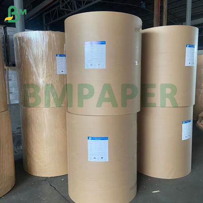 کاغذ کرافت راه‌راه درجه غذایی 50gsm 60gsm 80 x 1100mm برای بسته‌بندی مواد غذایی