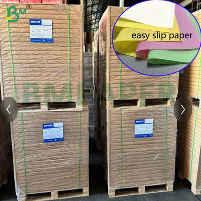 38 گرام 40 گرام سبز زرد آسان کاغذ لغزنده برای شیرینی کیک کردن 8.5 x 11 اینچ