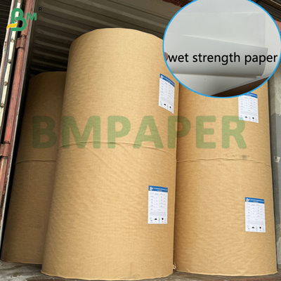 عرض 61 سانتی‌متر کاغذ با استحکام بالا در برابر رطوبت 68 گرم بر متر مربع 70 گرم بر متر مربع برای برچسب‌های بطری نوشیدنی