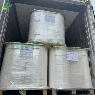 26 گرم 28 گرم کاغذ بسته‌بندی چوب غذاخوری سفید درجه مواد غذایی 22 میلی‌متر-1090 میلی‌متر رول