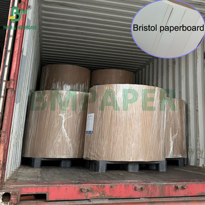 300gsm 350gsm 400gsm پوشش یک طرفه Bristol Paper Board برای جعبه تاشو 22.5′′ × 28.5′′