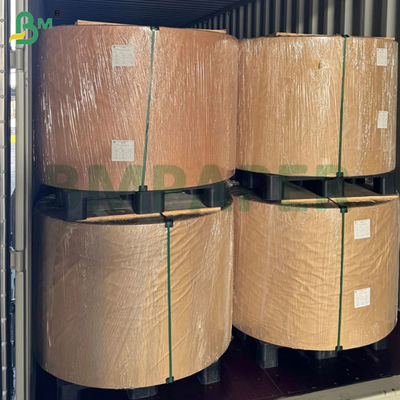 75 گرم 80 گرم کاغذ کرافت سیمان قهوه ای برای کیسه های بسته بندی 70cm 80cm