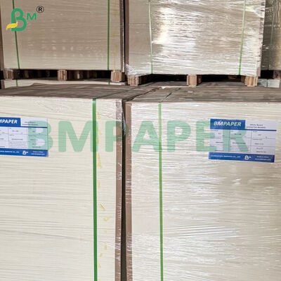 90 گرام 30.75 x 24.75 اینچ دو طرفه کاغذ بسته بندی سیگاری سفید