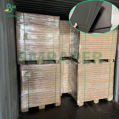 مقوای مشکی عمیق ممتاز 2 میلی‌متری 2.5 میلی‌متری برای کارتن 28x22 اینچ