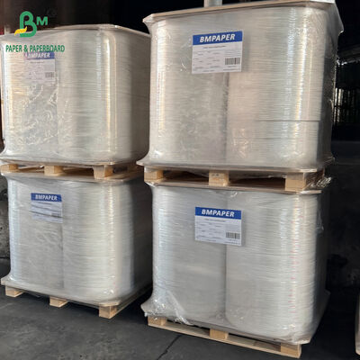 کاغذ بسته‌بندی نی خوراکی گرید غذایی 24GSM 28GSM برای بسته‌بندی نی‌های نوشیدنی