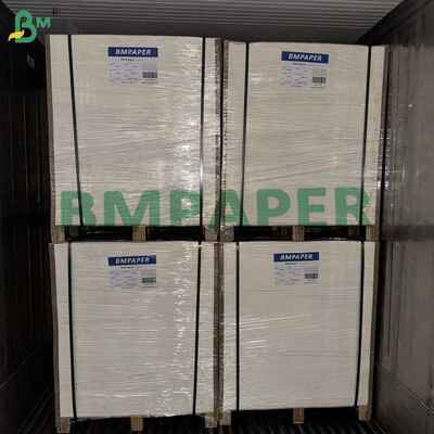 300 گرم +15 گرم کاغذ سفید پوشیده با پارچه PE برای بسته بندی غذاهای سریع 400 × 500 میلی متر