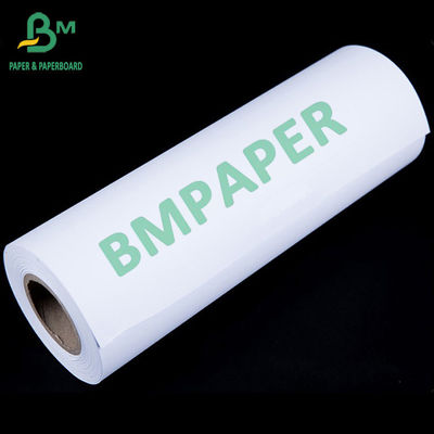 رول کاغذ پلاتر سفید CAD 2 اینچی هسته 24 اینچی عرض X 500 فوت طول 2 رول در هر جعبه
