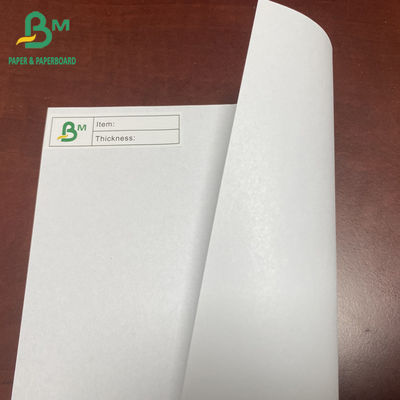 55gsm 58gsm 60gsm افست کاغذ باند سفید رول مواد خمیر چوب بازیافتی
