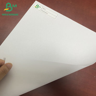 55gsm 58gsm 60gsm افست کاغذ باند سفید رول مواد خمیر چوب بازیافتی