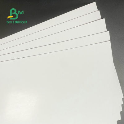 روشنایی خوب 200GSM 250GSM کاغذ پوشش داده شده دو طرفه براق برای بروشورها