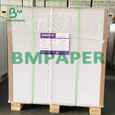 ورق کاغذ باند سفید طبیعی 455 x 650mm برای کتاب‌های بروشور