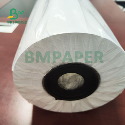 رول کاغذ پلاتر 20 پوندی CAD برای چاپگر جوهرافشان 36 اینچ x 150 فوت تصویر شفاف
