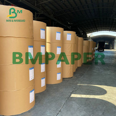 100gsm جام 120gsm استوک رول کاغذی رنگ سفید برای فنجان مخروطی