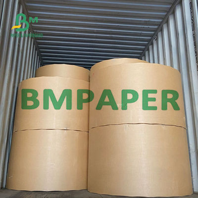 100gsm جام 120gsm استوک رول کاغذی رنگ سفید برای فنجان مخروطی