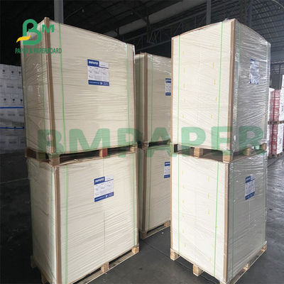 ورق کاغذ مقوا سفید خمیر چوب ویرجین صاف برای کارت دعوت 610mm X 860mm