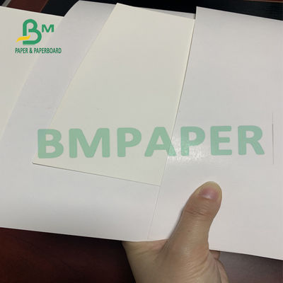 تخته کاغذ SBS با سفتی بالا، کاغذ تخته جعبه تاشو سفید با پوشش یک طرفه