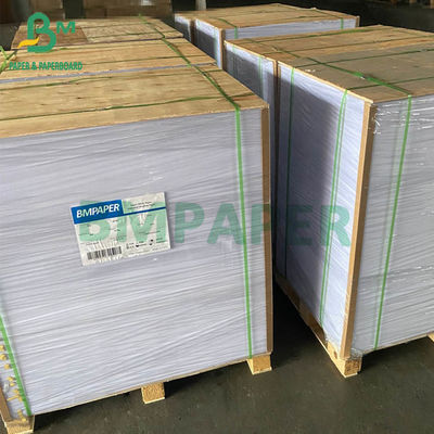 کاغذ براق C2S با روکش مات 80G 90G 100G 115G اندازه 635mm X 900mm