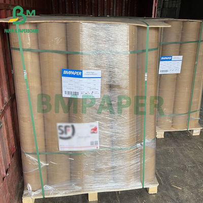 کاغذ سفید 157 گرمی C1S C2S 54 اینچ عرض X 210 متر طول 3 اینچ هسته