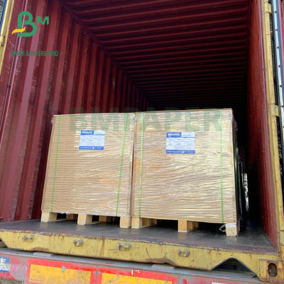کاغذ پوششی براق دو طرفه 14PT 16PT C2S 28 اینچ در 40 اینچ