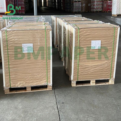 کاغذ کرافت گونی بزرگ با استحکام بالا 90 گرمی مواد خمیر کاغذ طبیعی بکر