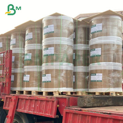 48gsm کاغذ حرارتی سفید رول خمیر کاغذ بکر برای دستگاه پوز رسید