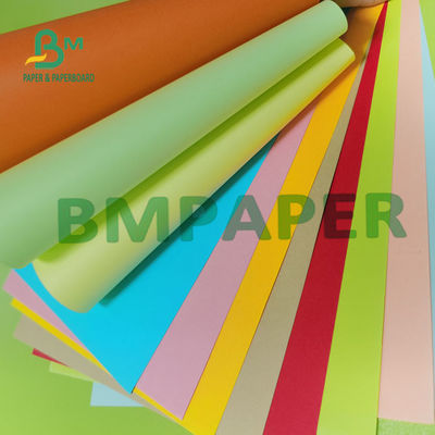 ورق کاغذ رنگی Circle Offset Uncoated Jumbo 150g 180g 8.5×11''