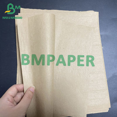 کاغذ کرافت کیسه ای 40 گرمی 70 گرمی BKP برای بسته بندی مواد غذایی قهوه ای با عرض 0.5 - 2.5 متر