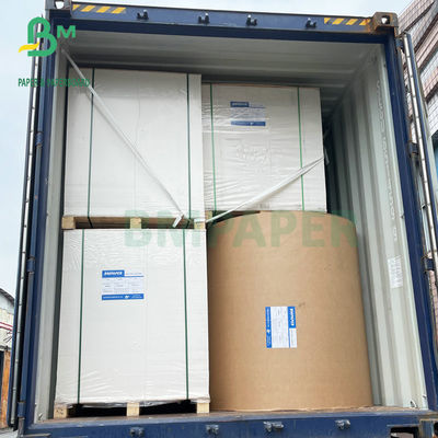 سفتی قوی 300GSM 350GSM تخته عاج کاغذ FBB 72x102cm