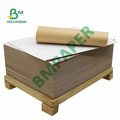 کاغذ سفید تاپ لاینر کرافت مواد خمیر بازیافتی 120 گرم در متر 170 گرم در متر 200 گرم