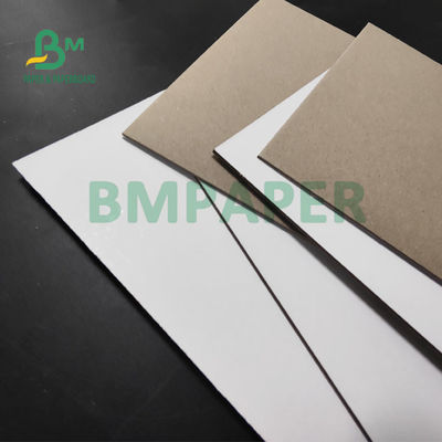 تخته کاغذ سخت 1.5 میلی متری 2 میلی متری چند لایه با یک چهره سفید 1 متر x 1.3 متر