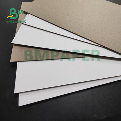 تخته کاغذ سخت 1.5 میلی متری 2 میلی متری چند لایه با یک چهره سفید 1 متر x 1.3 متر