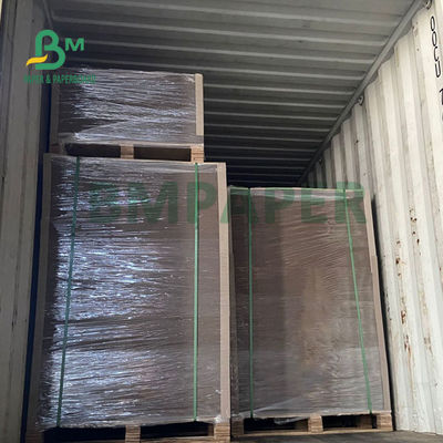 تخته کاغذ سخت 1.5 میلی متری 2 میلی متری چند لایه با یک چهره سفید 1 متر x 1.3 متر