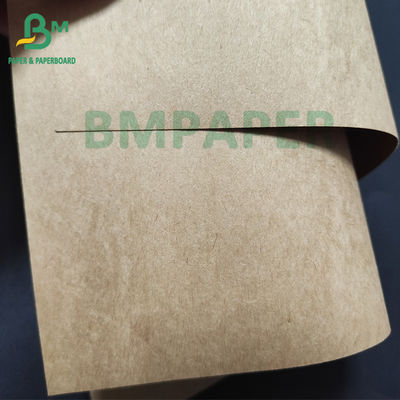 رول کاغذ کرافت طبیعی قهوه ای درجه غذا برای کاسه های ساخت 300 گرم 400 گرم