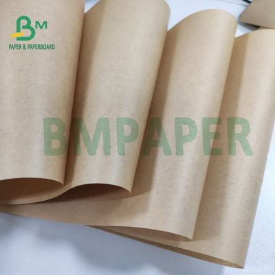 رول کاغذ بسته بندی کرافت قهوه ای ویرجین پالپ ویرجین 1250 میلی متر 50 گرم در متر 70 گرم