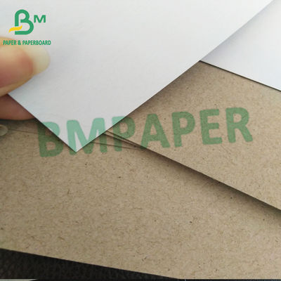 پشت خاکستری GD2 با روکش کاغذ تخته دوبلکس بازیافت شده خمیر کاغذ رویه سفید
