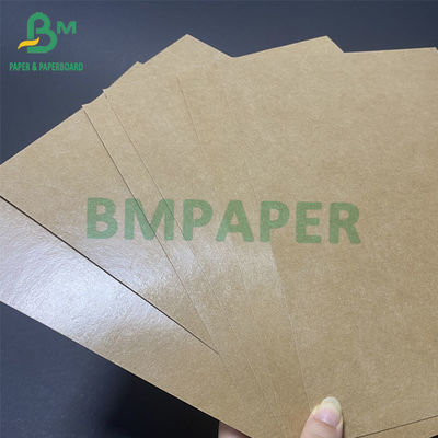 مقوا کرافت قهوه ای درجه غذا برای جعبه ناهار 230 گرم + 15 گرم PE 350 گرم + 15 گرم PE