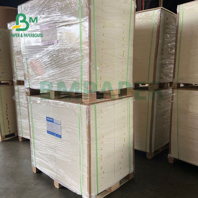 تخته کاغذی 170 گرمی 190 گرمی C1S Ivory SBS برای برچسب های پوشاک 30 x 40 اینچ با سفیدی بالا